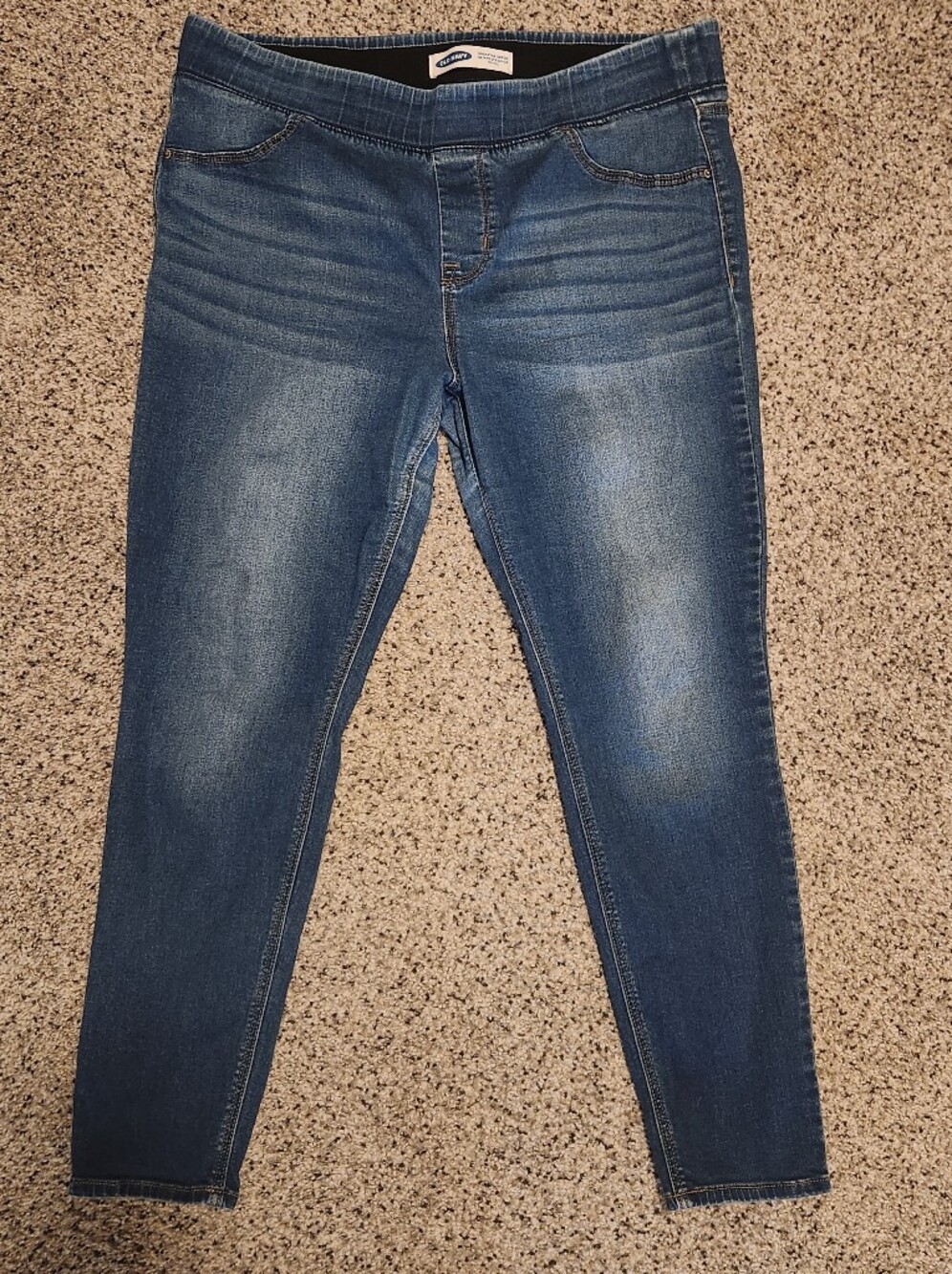 Old Navy Medium Blue Rockstar Super Skinny Jeggins